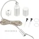 Набор креплений для гибкого неона Arlight MOONLIGHT-VT-LIFT-SIDE-D18 White / 048382 — фото 4