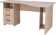 Миниатюра изображения товара Компьютерный стол Polini Kids Home Vector 004 с 3 ящиками и нишей / 0002899.179 (ясень шимо светлый)
