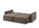 Миниатюра изображения товара Диван Mio Tesoro 144 (коричневый Lana 30)