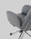 Миниатюра изображения товара Кресло офисное TopChairs Solid с оттоманкой / DD-004-OT серый