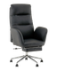 Миниатюра изображения товара Кресло офисное TopChairs Solid с оттоманкой / DD-004-OT (черный)