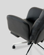 Миниатюра изображения товара Кресло офисное TopChairs Solid с оттоманкой / DD-004-OT (черный)