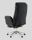 Миниатюра изображения товара Кресло офисное TopChairs Solid с оттоманкой / DD-004-OT (черный)