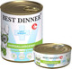 Миниатюра изображения товара Влажный корм для собак Best Dinner Hypoallergenic Exclusive с индейкой и уткой (340г)