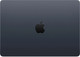 Миниатюра изображения товара Ноутбук Apple Macbook Air 13" M4 8/10 16GB/256GB MW123 A3240 (Midnight)