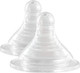 Миниатюра изображения товара Набор сосок Ramili Baby BT100ML средний и быстрый поток 3+, 6+ (2шт)