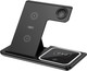 Миниатюра изображения товара Зарядное устройство беспроводное XO 3в1 WX023 (черный)