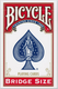 Миниатюра изображения товара Игральные карты Bicycle 54 Bridge Size / 4024492 (красный)