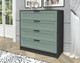 Миниатюра изображения товара Комод Интерлиния Концепт Тренд КТ-К100 (антрацит/мята)