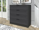 Миниатюра изображения товара Комод Интерлиния Концепт Тренд КТ-К100 (антрацит/пепел)