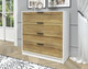 Миниатюра изображения товара Комод Интерлиния Концепт Тренд КТ-К100 (белый платинум/дуб вотан)