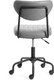 Миниатюра изображения товара Кресло офисное Tetchair Slim (иск. замша, серый)