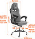 Миниатюра изображения товара Кресло геймерское Tetchair Arena metalBL (кож/зам, черный/черный карбон, 36-6/карбон черный)