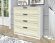Миниатюра изображения товара Комод Интерлиния Концепт Тренд КТ-К100 (белый платинум/дуб снежный)