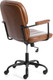 Миниатюра изображения товара Кресло офисное Tetchair Alpha (иск. кожа, коричневый)