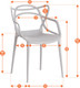 Миниатюра изображения товара Стул пластиковый Tetchair Cat Chair 028 (пластик/черный)
