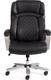Миниатюра изображения товара Кресло офисное Tetchair Atlant (рецикл. кожа/иск. кожа, черный)