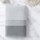 Миниатюра изображения товара Полотенце Verossa МХ45 50x90 Estetica 3 / 790221 (серый/светло-серый)