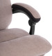 Миниатюра изображения товара Кресло офисное Tetchair Chief metalBL (ткань, светло-коричневый, KUB 03/TW-24)