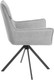 Миниатюра изображения товара Стул Tetchair Мурано опора 360 (велюр/букле (HYP), светло-серый)