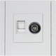 Миниатюра изображения товара Розетка IEK Forte&Piano FP-AK20-1-K01 (белый)