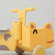 Миниатюра изображения товара Каталка детская UNIX Kids Hippo Yellow / ptscar68yel