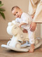 Миниатюра изображения товара Качалка-каталка UNIX Kids Лошадка с ручкой / pprhwhgry (серый)