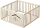 Миниатюра изображения товара Игровой манеж UNIX Kids Classic Tree House 130x130 / ppcl4cl (Camel)