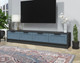 Миниатюра изображения товара Тумба Интерлиния ТВ Концепт Тренд КТ-ТВ4-35 (антрацит/дуб лазурный)