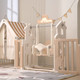 Миниатюра изображения товара Игровой манеж UNIX Kids DeLuxe House 180x200 / pplxswh200wc (Camel)
