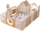 Миниатюра изображения товара Игровой манеж UNIX Kids DeLuxe House&Storage 150x180 / pplxswhs180wc (Camel)