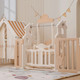 Миниатюра изображения товара Игровой манеж UNIX Kids DeLuxe House&Storage 150x180 / pplxswhs180wc (Camel)