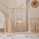 Миниатюра изображения товара Игровой манеж UNIX Kids DeLuxe House&Storage 180x200 / pplxswhs200wc (Camel)