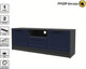Миниатюра изображения товара Тумба Интерлиния ТВ Концепт Тренд КТ-ТВ3-50 (антрацит/индиго)