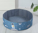 Миниатюра изображения товара Сухой бассейн UNIX Kids Space 100 / ppbp100blu (синий, без шариков)