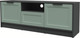 Миниатюра изображения товара Тумба Интерлиния ТВ Концепт Тренд КТ-ТВ3-50 (антрацит/мята)