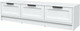 Миниатюра изображения товара Тумба Интерлиния ТВ Концепт Тренд КТ-ТВ3-35 (белый платинум/белый)