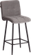 Миниатюра изображения товара Стул барный Tetchair Medeo Полубарный (велюр, серый)