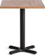 Миниатюра изображения товара Обеденный стол Tetchair Valhalla 80x65x76 (груша №3/черная опора)