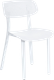 Миниатюра изображения товара Стул пластиковый Tetchair Jolly XRB-096-B2 (белый)