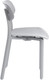 Миниатюра изображения товара Стул пластиковый Tetchair Jolly XRB-096-B2 (серый)
