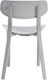Миниатюра изображения товара Стул пластиковый Tetchair Jolly XRB-096-B2 (серый)
