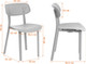 Миниатюра изображения товара Стул пластиковый Tetchair Jolly XRB-096-B2 (серый)