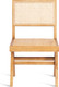 Миниатюра изображения товара Стул Tetchair Loki дерево вяз/ротанг 51x44x86 (груша №3)