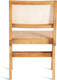 Миниатюра изображения товара Стул Tetchair Loki дерево вяз/ротанг 51x44x86 (груша №3)