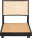 Миниатюра изображения товара Стул Tetchair Loki дерево вяз/ротанг 51x44x86 (черный)