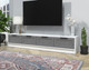 Миниатюра изображения товара Тумба Интерлиния ТВ Концепт Тренд КТ-ТВ4-35 (белый платинум/дуб серый)