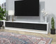 Миниатюра изображения товара Тумба Интерлиния ТВ Концепт Тренд КТ-ТВ4-35 (белый платинум/черный)