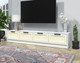 Миниатюра изображения товара Тумба Интерлиния ТВ Концепт Тренд КТ-ТВ4-35 (белый платинум/дуб снежный)