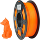 Миниатюра изображения товара Пластик для 3D-печати NV Print NV-3D-PLA-P-SUNNY-ORANGE (1.75мм, 1кг, солнечно-оранжевый)